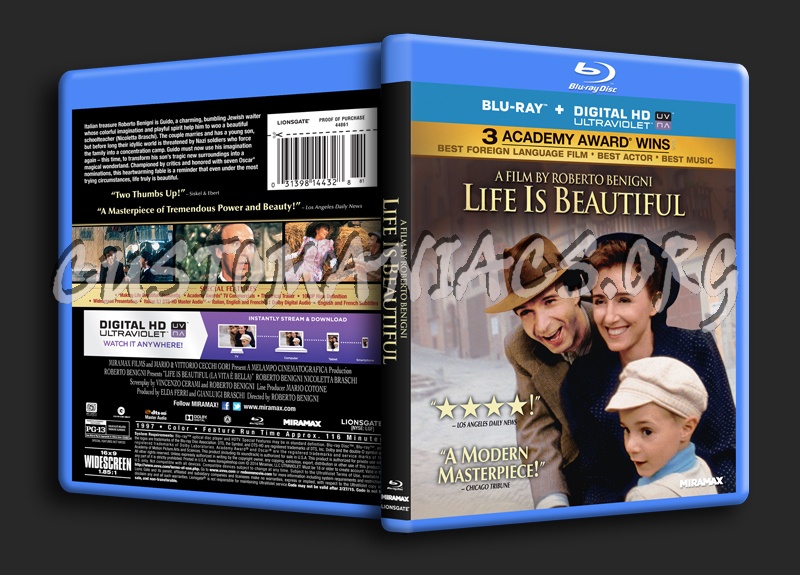 Life is Beautiful blu-ray cover