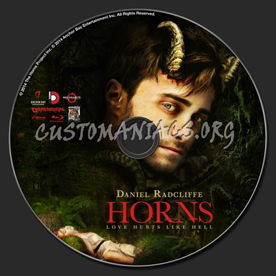 Horns blu-ray label