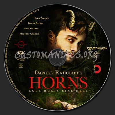 Horns dvd label