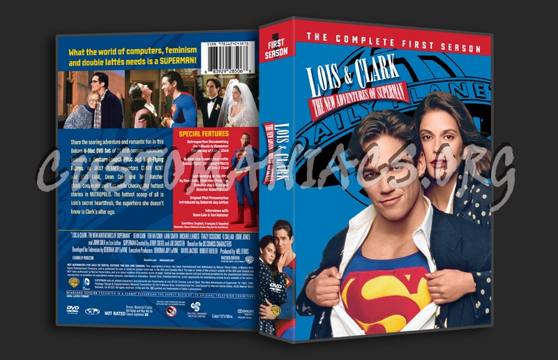 Lois & Clark The New Adventures of Superman Season 1 dvd cover