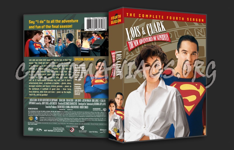 Lois & Clark The New Adventures of Superman Season 4 dvd cover