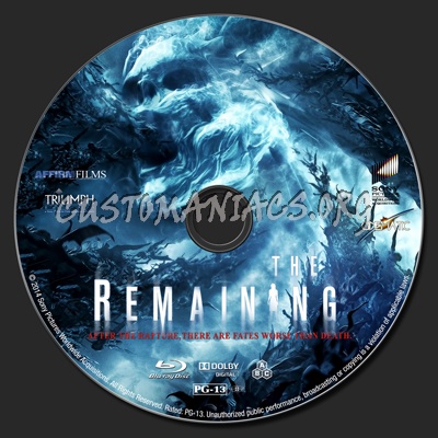 The Remaining blu-ray label