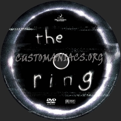 The Ring dvd label