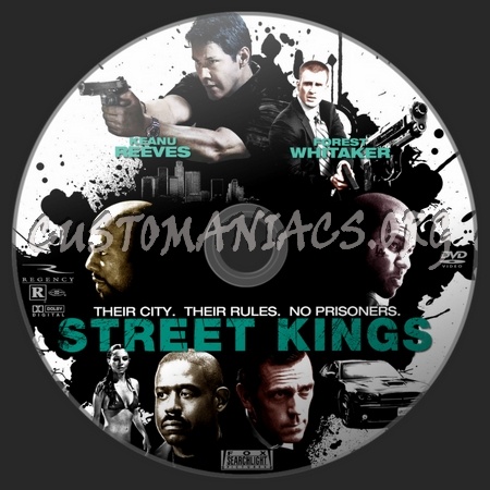 Street Kings dvd label