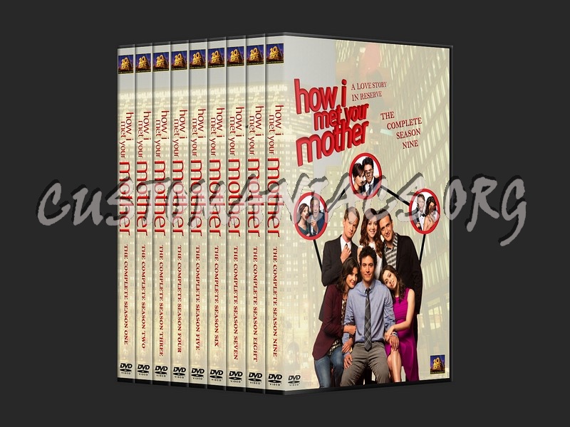 How I Met Your Mother Season 1 - 9 dvd cover