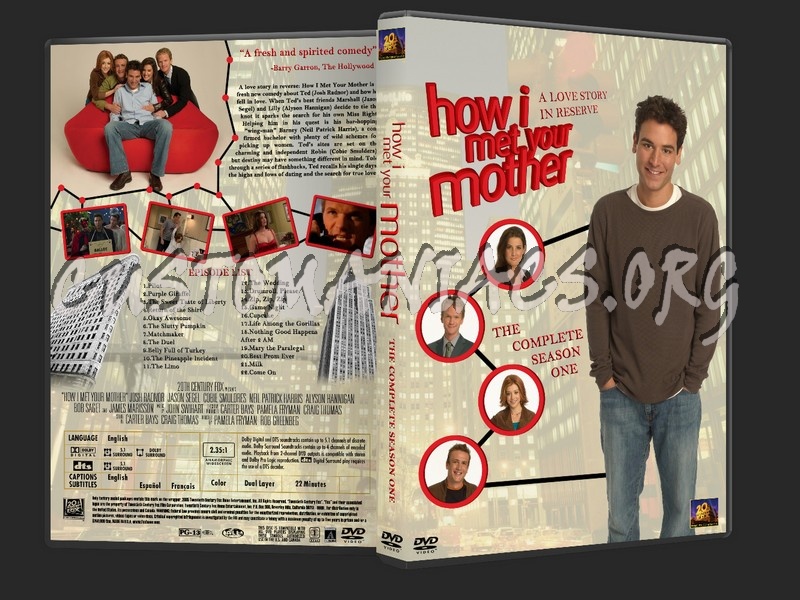 How I Met Your Mother Season 1 - 9 dvd cover