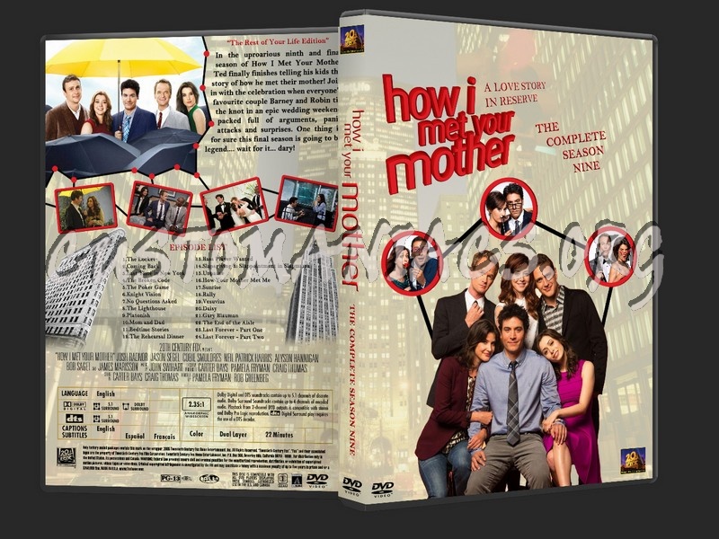 How I Met Your Mother Season 1 - 9 dvd cover