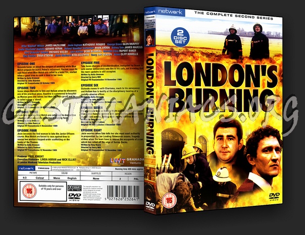 Londons Burning Series 2 dvd cover