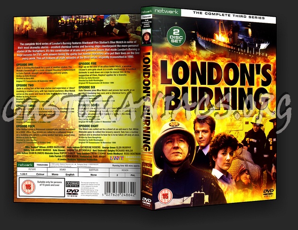 Londons Burning Series 3 dvd cover