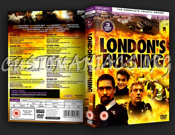 Londons Burning Series 4 dvd cover