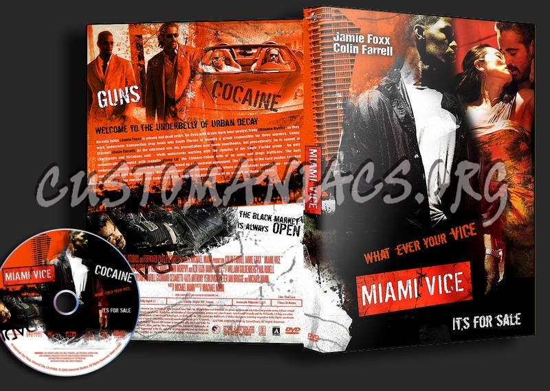 Miami Vice dvd cover