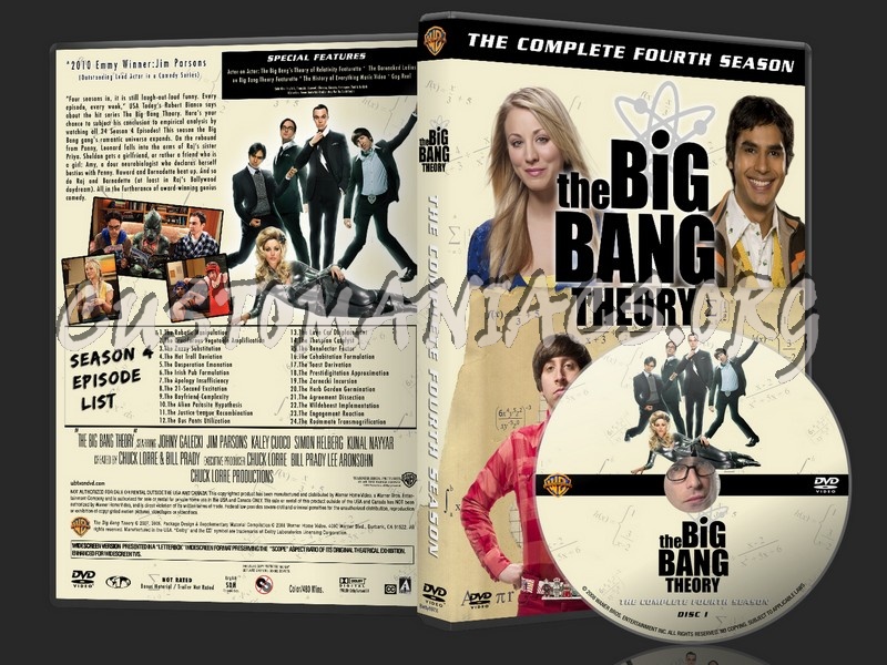 The Big Bang Theory - TV Collection dvd label