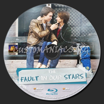 The Fault in Our Stars blu-ray label