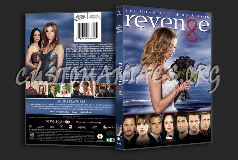 Revenge Season 3 dvd cover