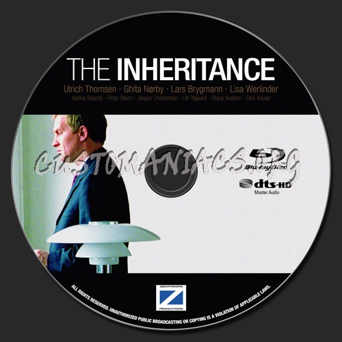 The Inheritance blu-ray label