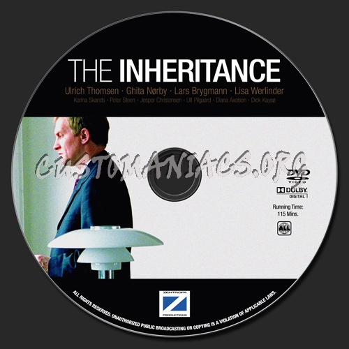 The Inheritance dvd label
