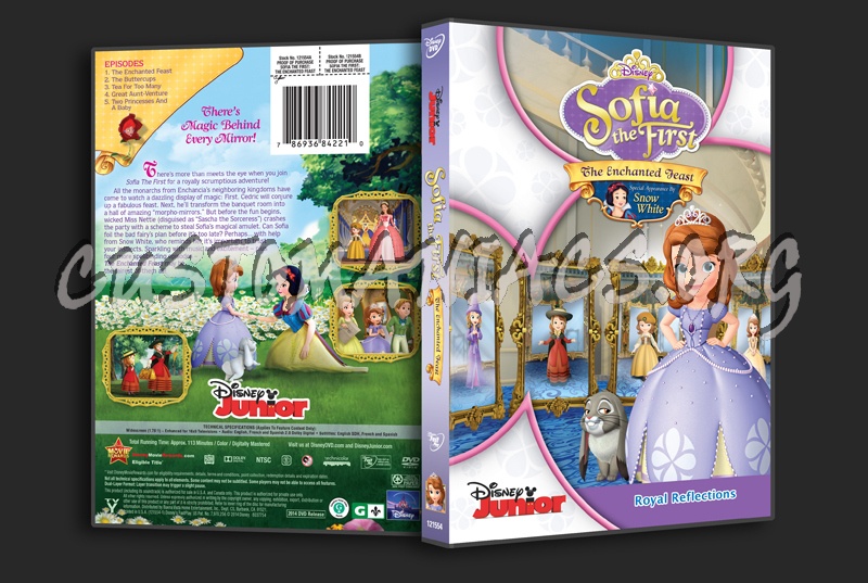 Sofia the First The Enchanted Feast dvd cover