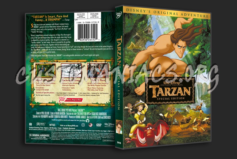 Tarzan dvd cover