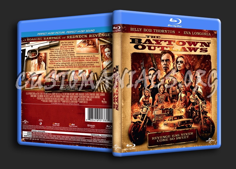 The Baytown Outlaws blu-ray cover