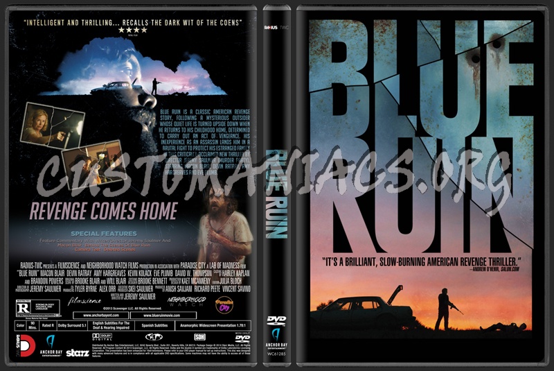 Blue Ruin dvd cover