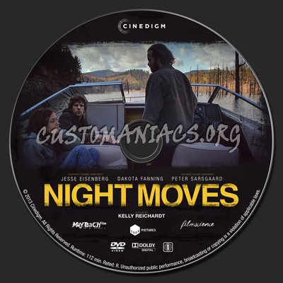 Night Moves dvd label