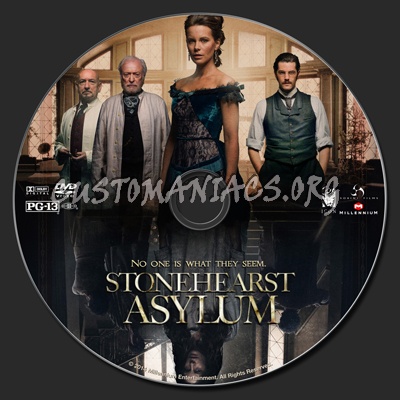 Stonehearst Asylum (aka Eliza Graves) dvd label