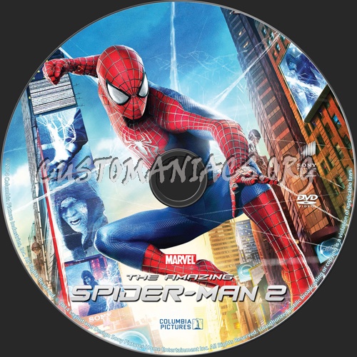 The Amazing Spider-Man 2 dvd label