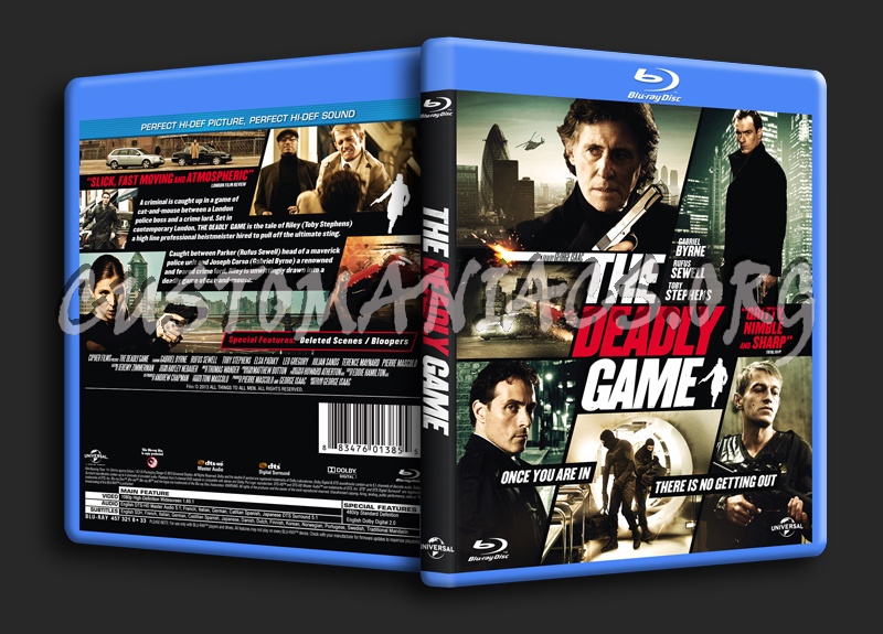 The Deadly Game blu-ray cover