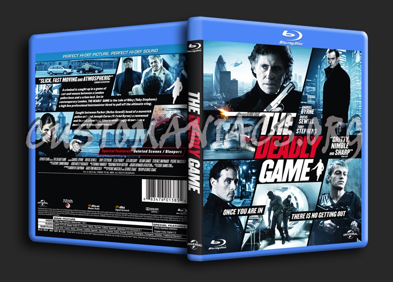 The Deadly Game blu-ray cover