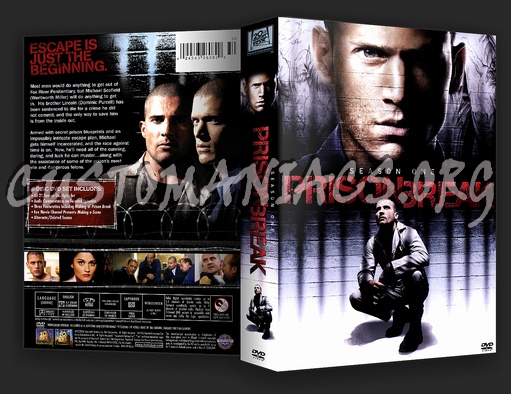Prison Break Season 1 dvd cover