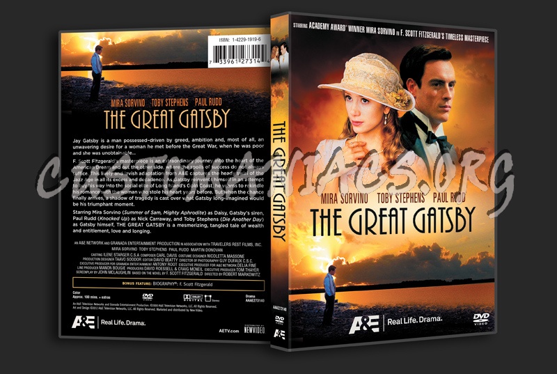The Great Gatsby (2000) dvd cover