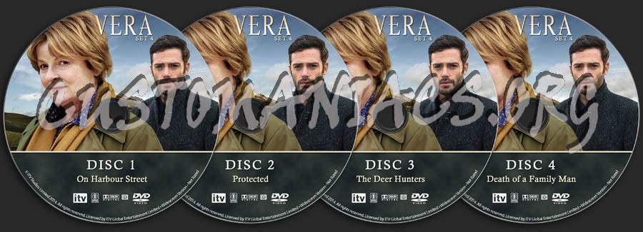 Vera - Set 4 dvd label