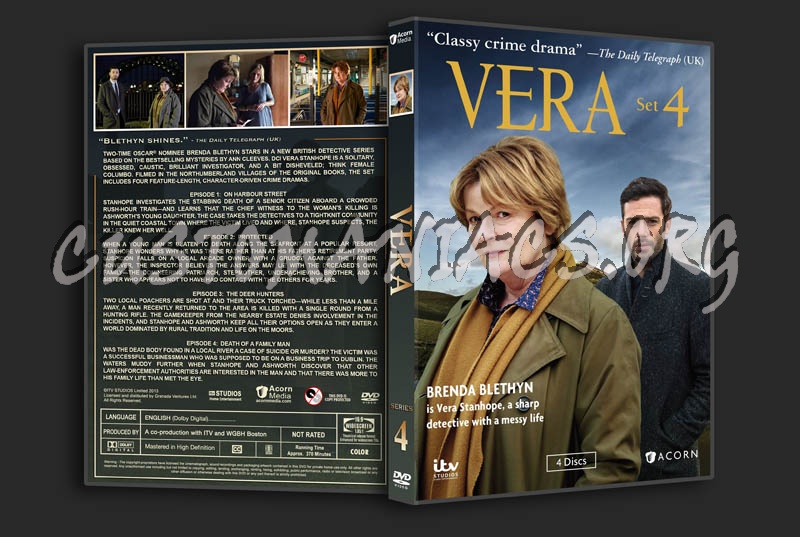 Vera - Set 4 dvd cover