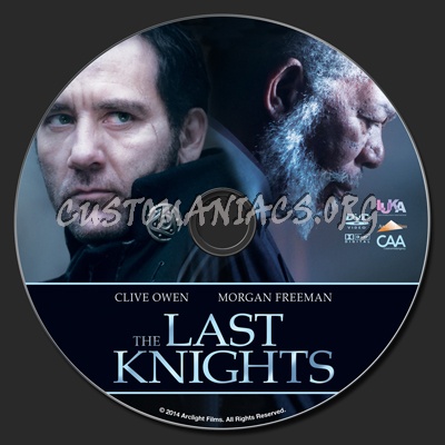 The Last Knights dvd label