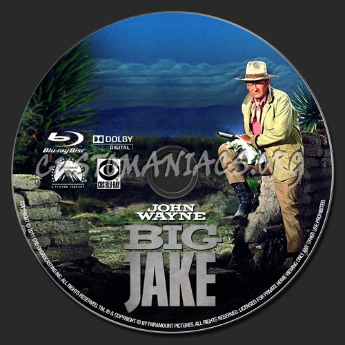 Big Jake blu-ray label