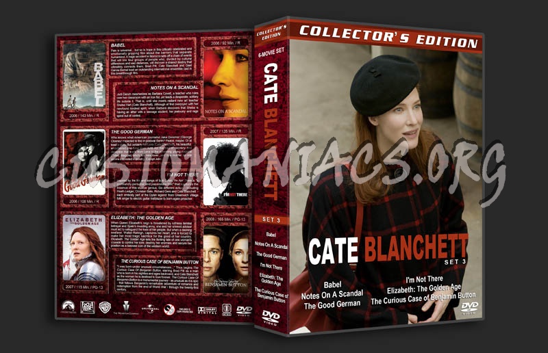 Cate Blanchett Collection - Set 3 dvd cover