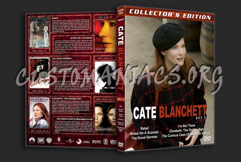 Cate Blanchett Collection - Set 3 dvd cover