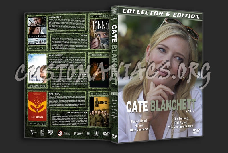 Cate Blanchett Collection - Set 4 dvd cover