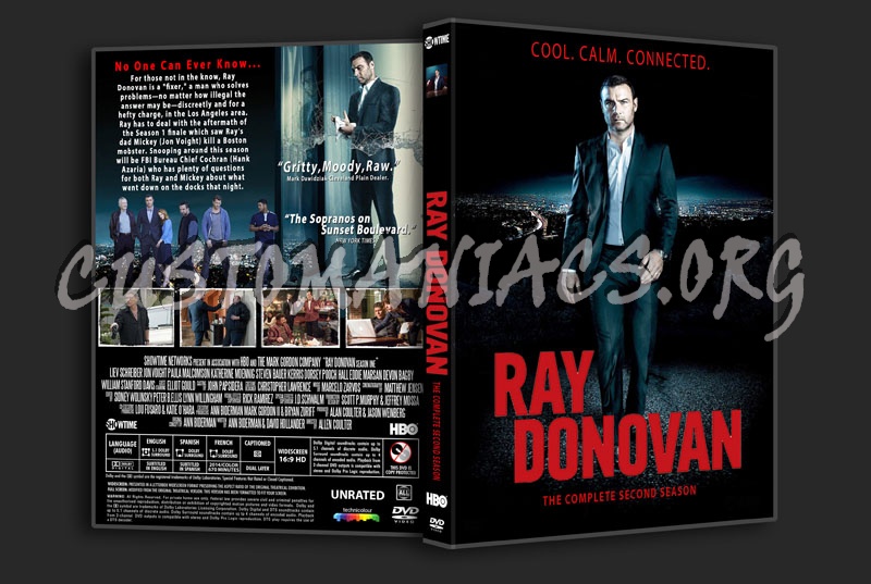 Ray Donovan Season 2 dvd cover