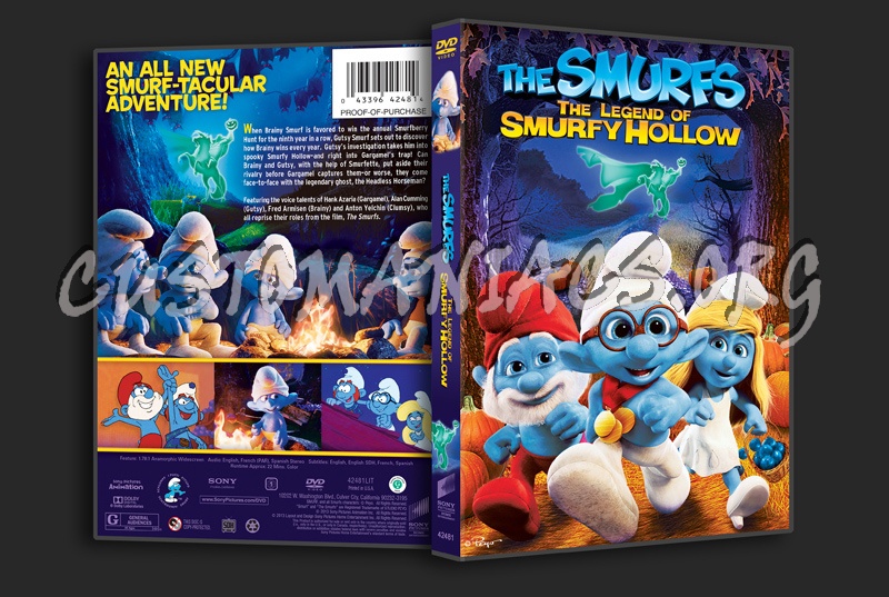 The Smurfs The Legend of Smurfy Hollow dvd cover