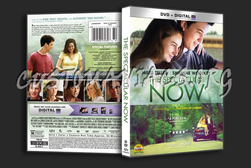 The Spectacular Now dvd cover