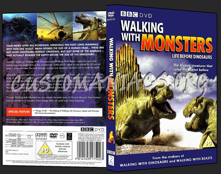 Walking With Monsters dvd cover