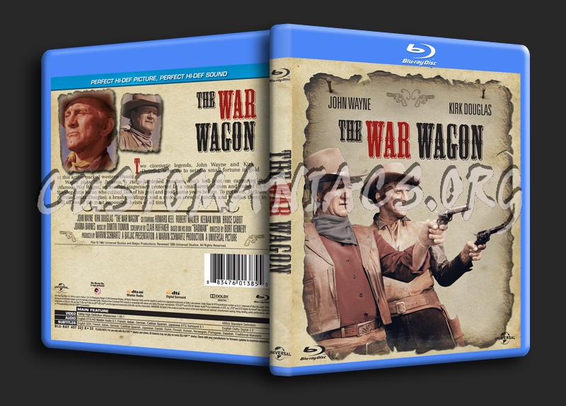 The War Wagon blu-ray cover