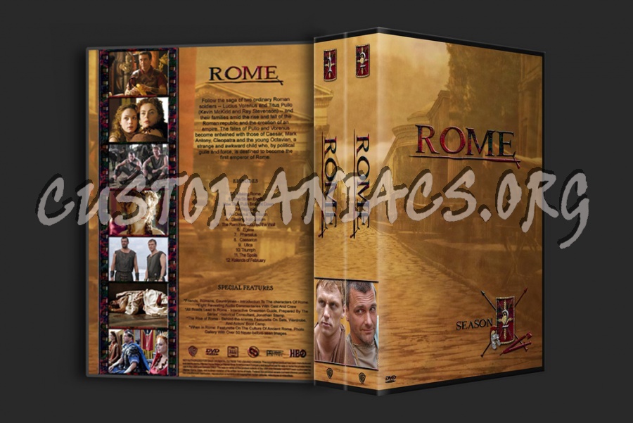 Rome 1 - 2 dvd cover