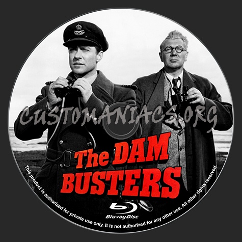 The Dam Busters blu-ray label