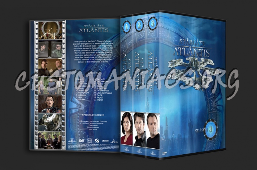 Stargate Alantis dvd cover