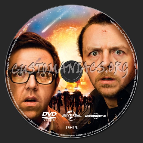 The World's End dvd label