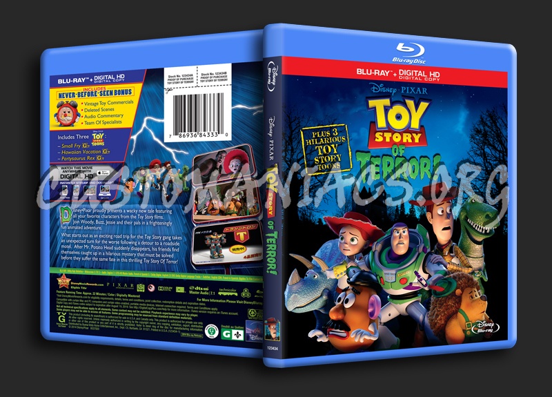 Toy Story of Terror! blu-ray cover