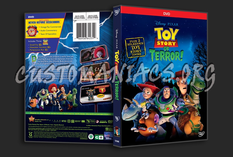 Toy Story of Terror! dvd cover