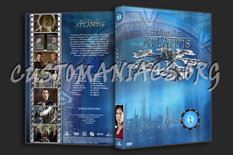 Stargate Alantis dvd cover